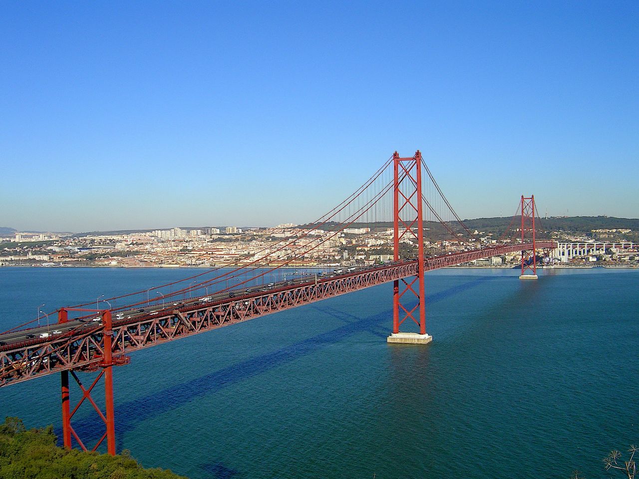 25 de Abril Bridge, Lisbon - Connecting Portugal to Global Innovation